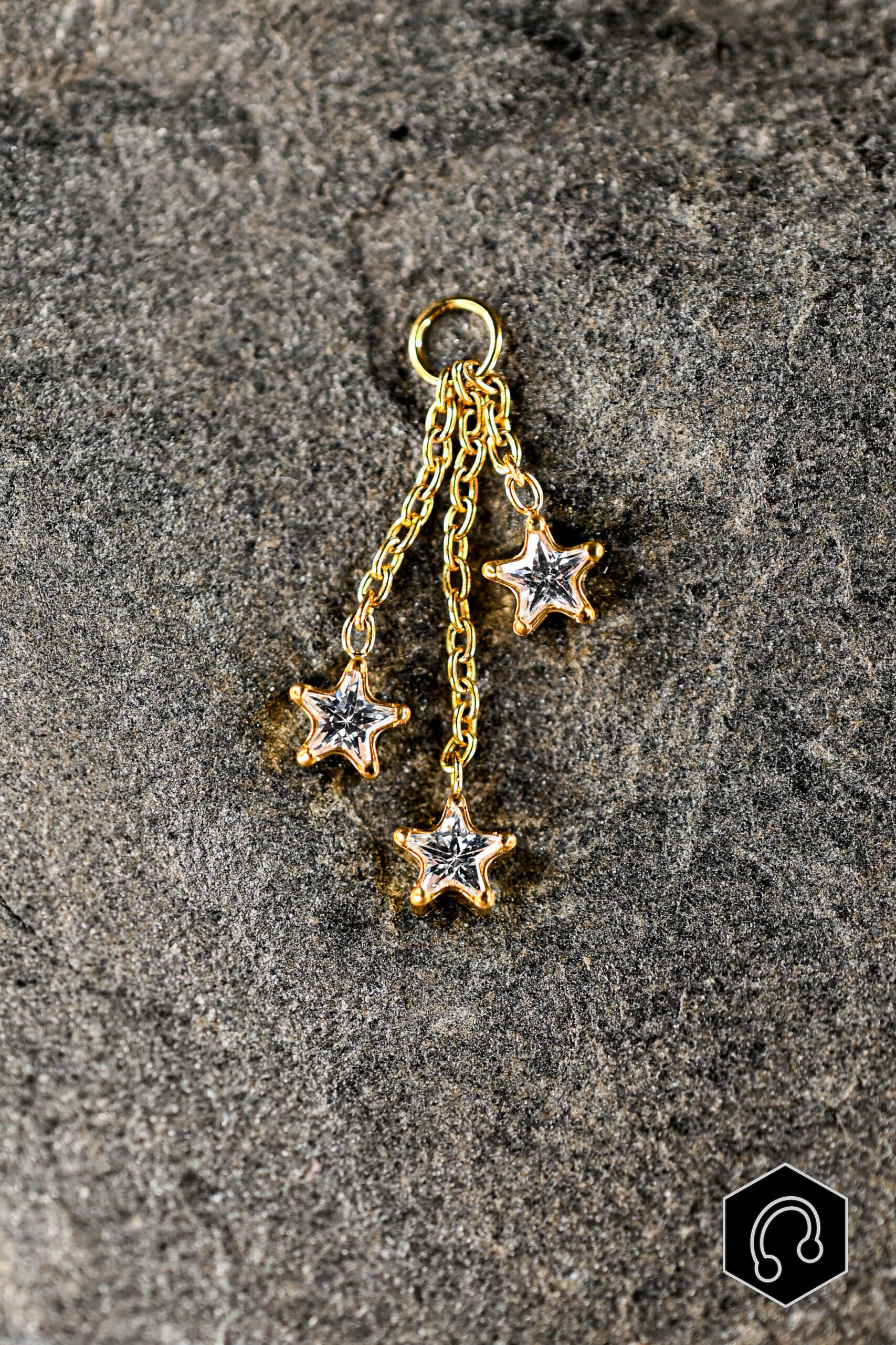 Charm Titane Doré Starfall