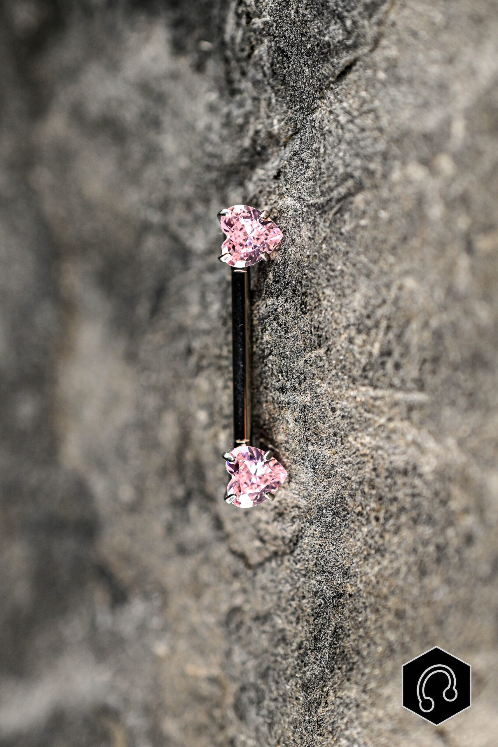 Barre Téton Pink Heart Duo