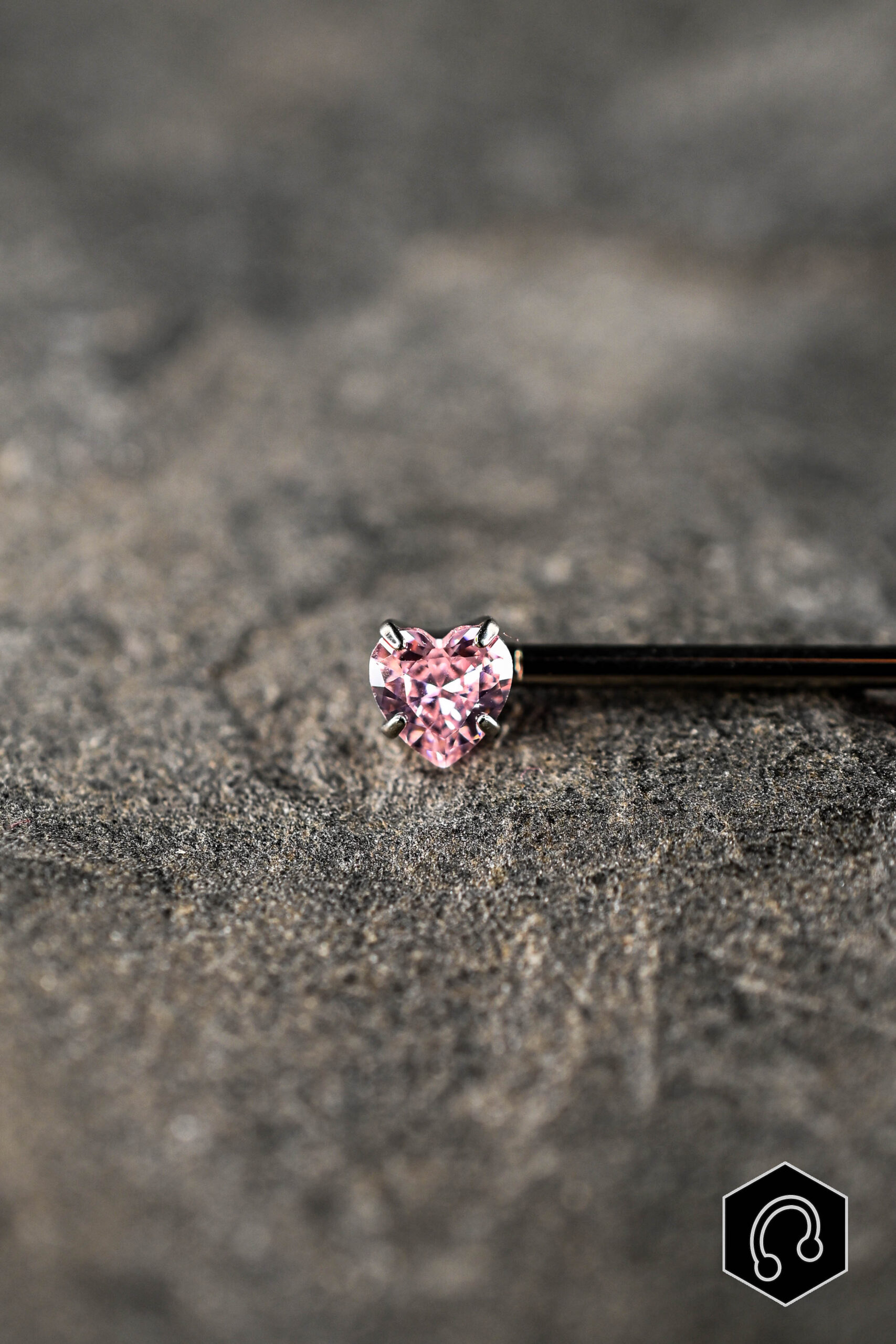 Barre Téton Pink Heart Duo