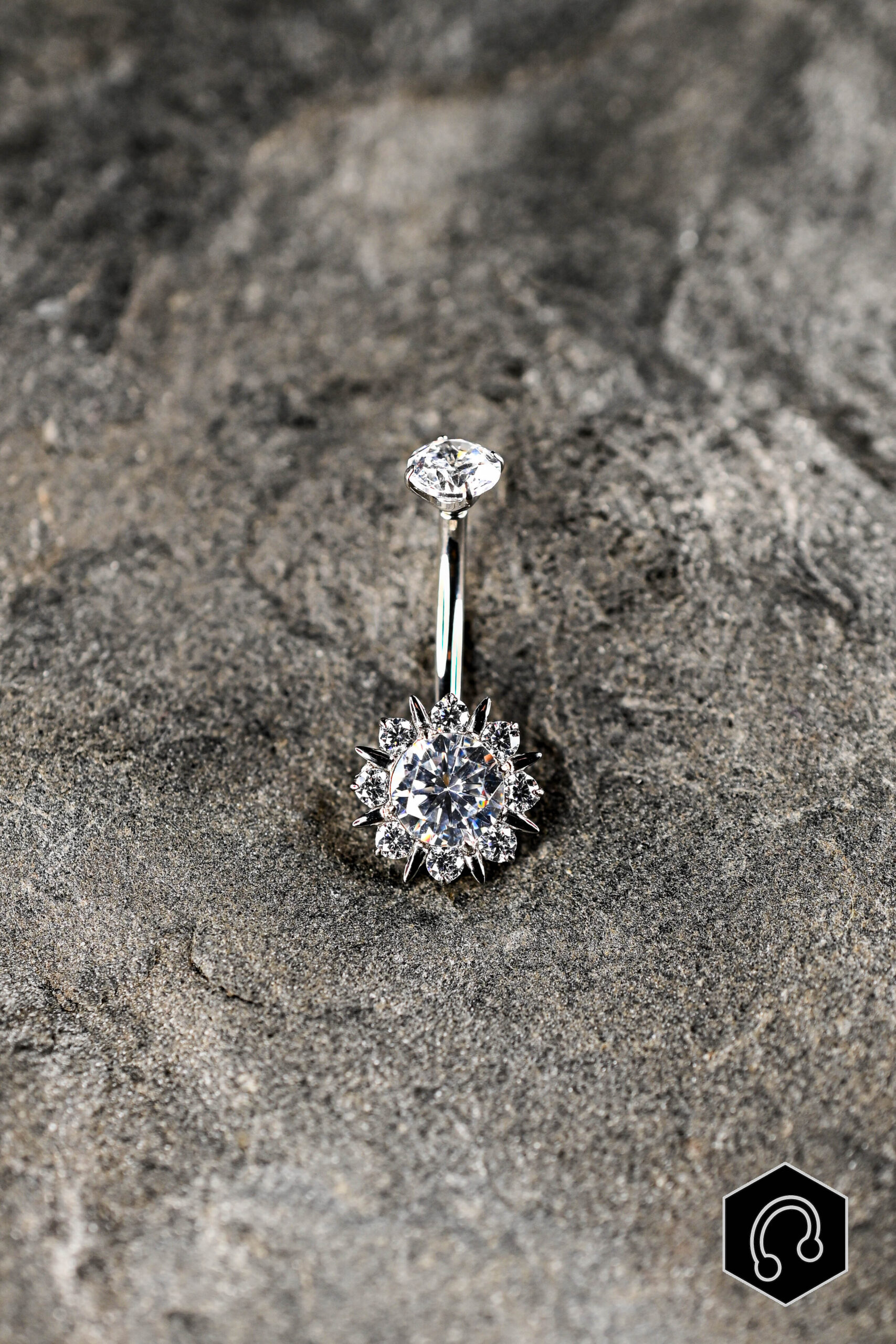 Banane Nombril Titane Crystal Nova