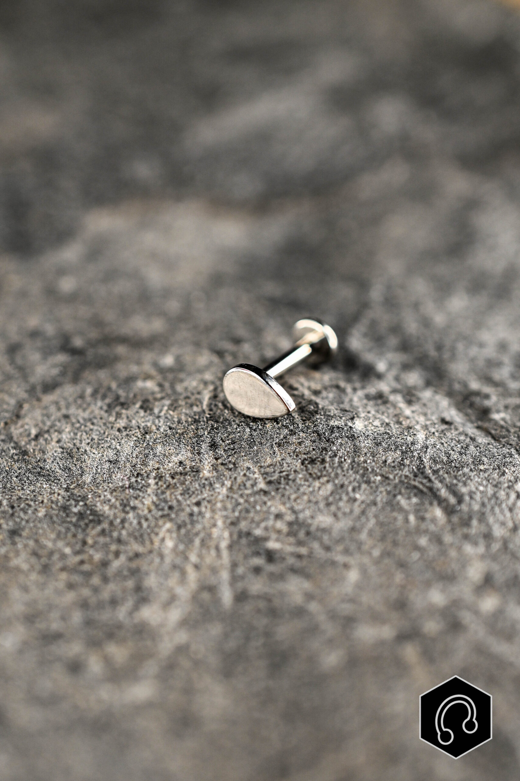 Labret Titane Argenté Little Drop