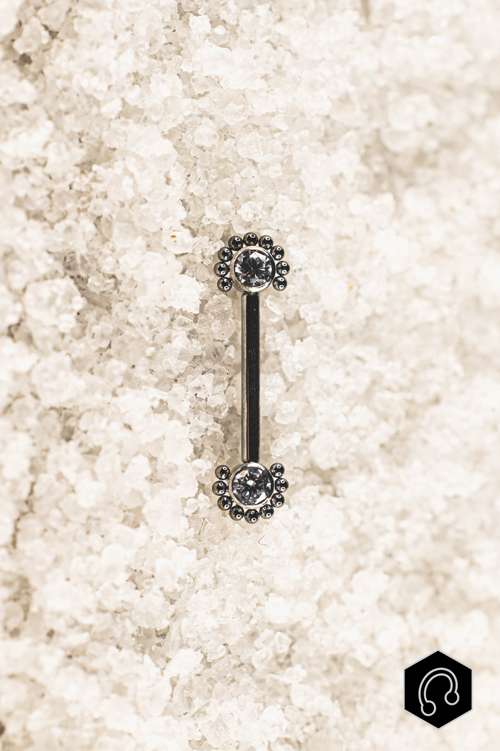 Barre Téton Titane Silver Blossom