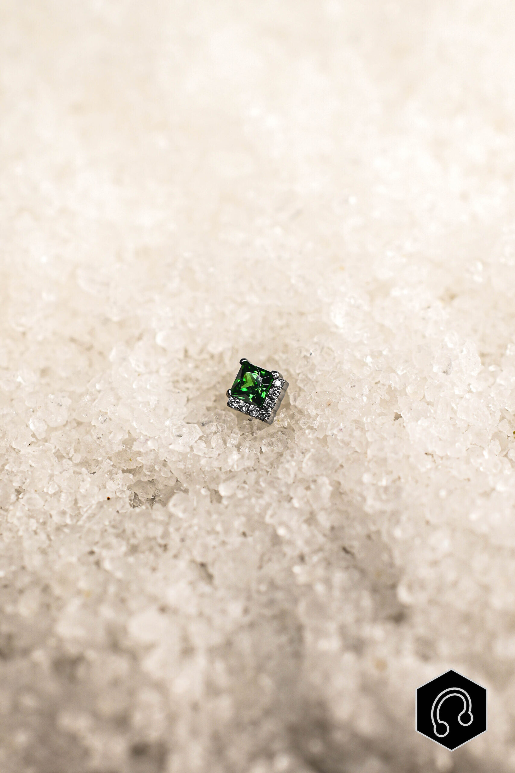 Labret Titane Green Majesty