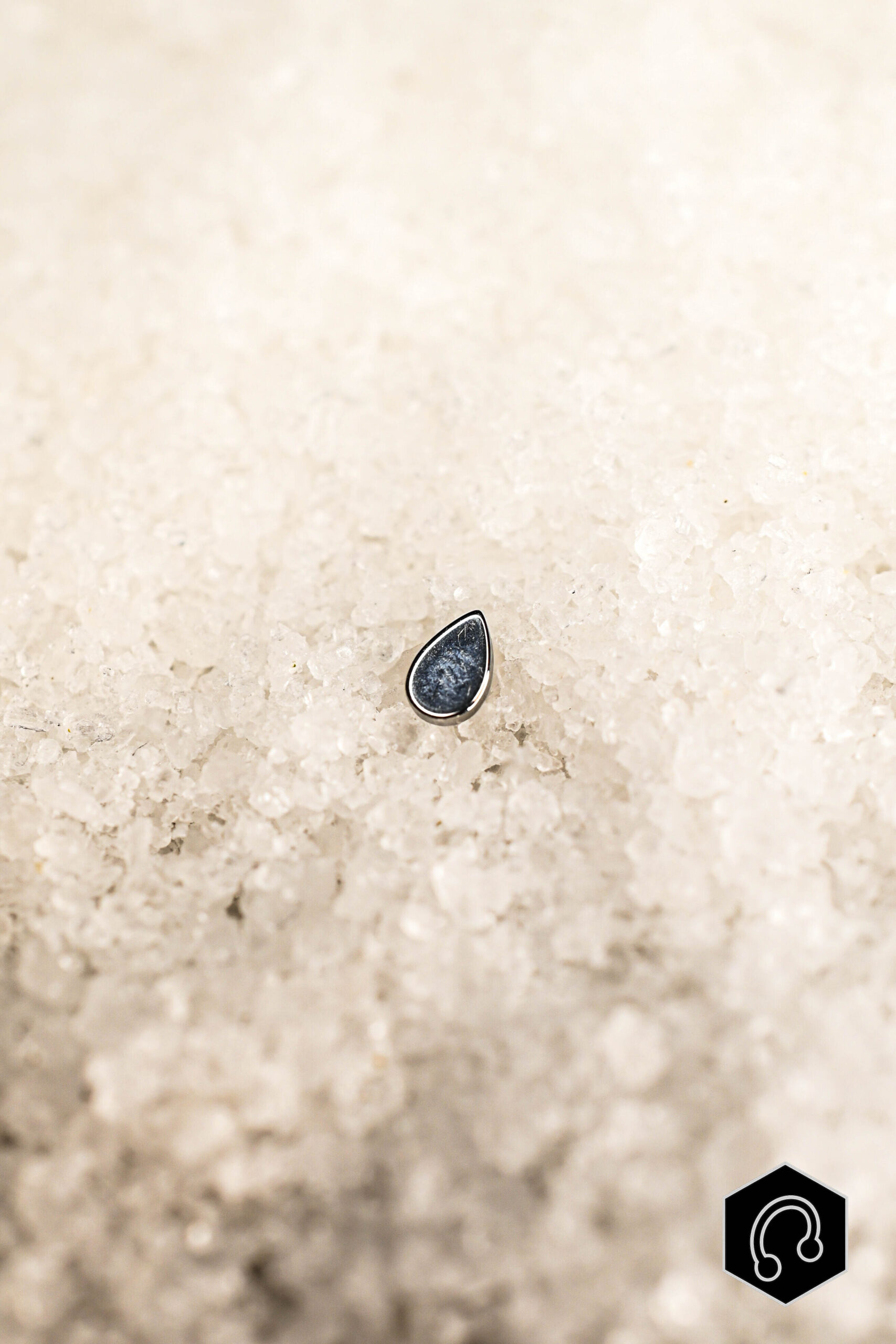 Labret Titane Argenté Little Drop