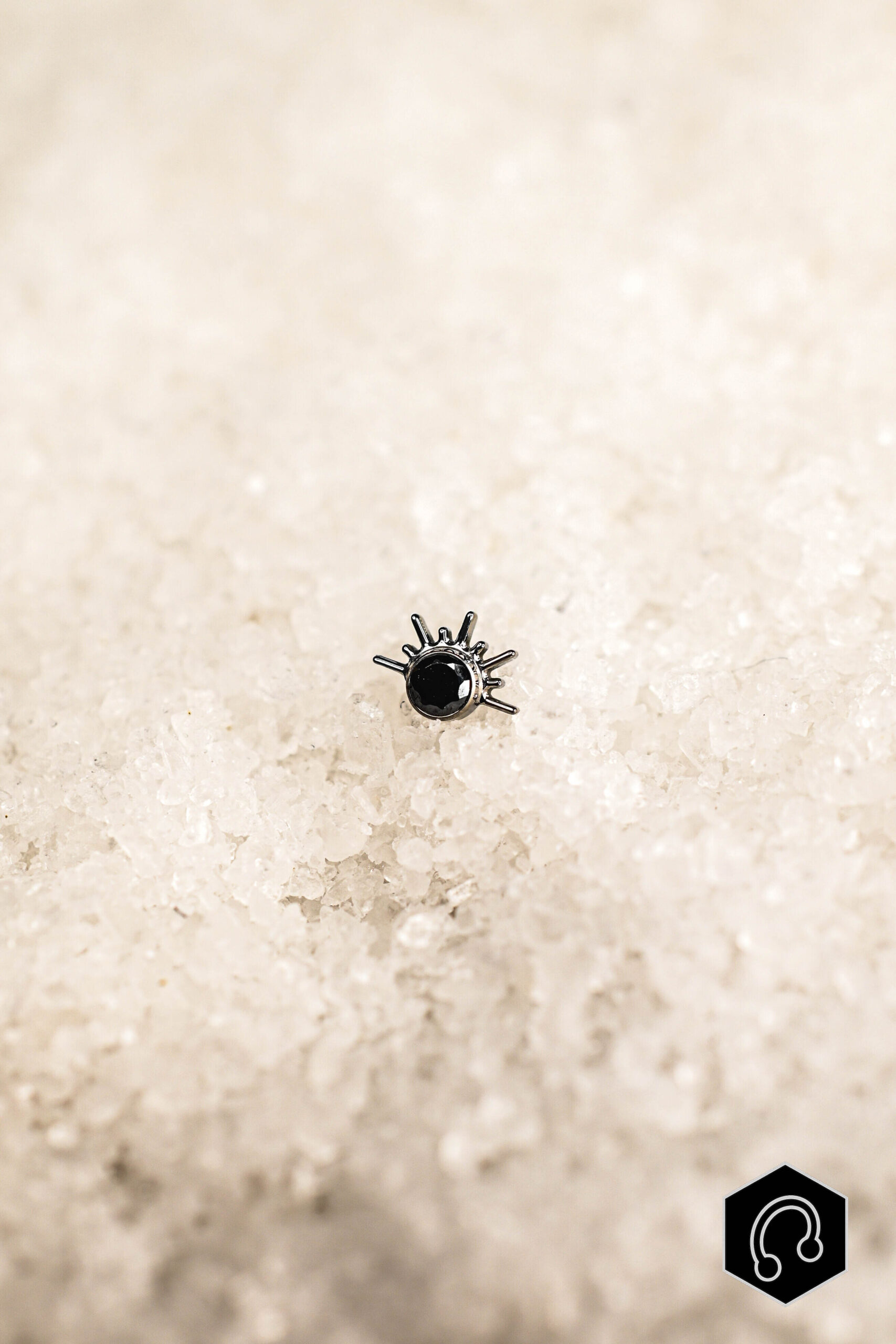 Labret Titane Dark Divine Ray