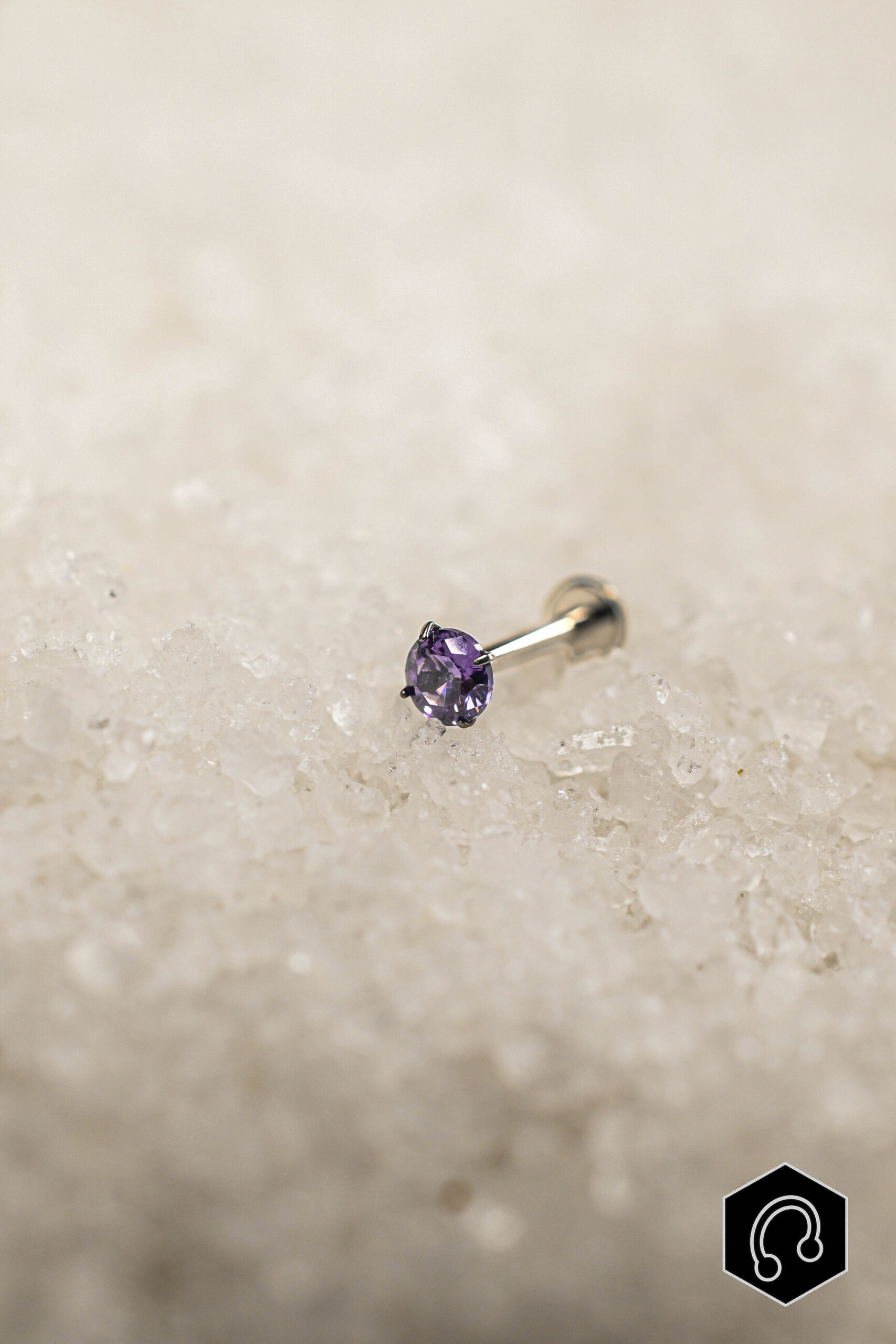 Labret titane PurpleClaw