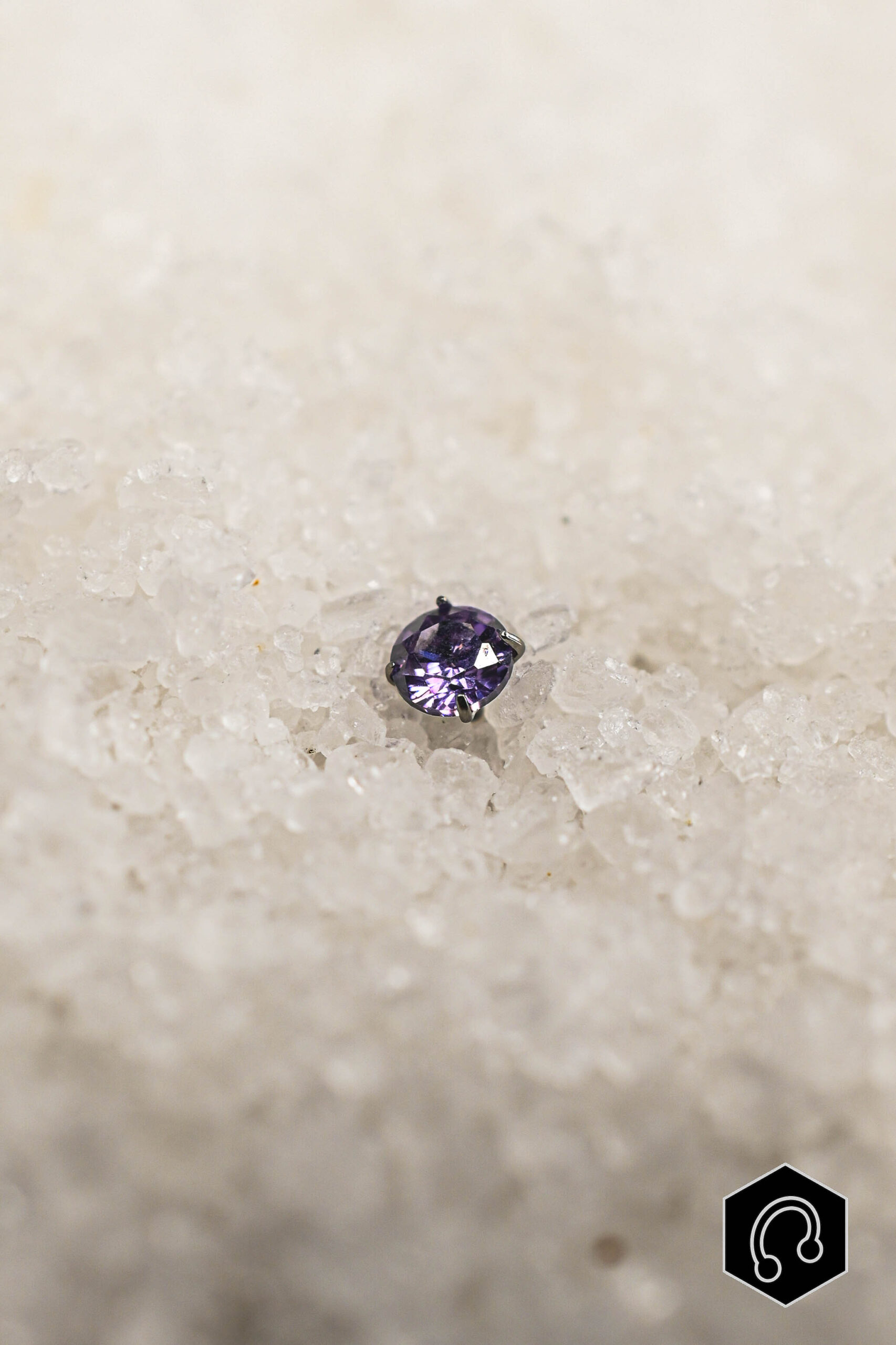 Labret titane PurpleClaw