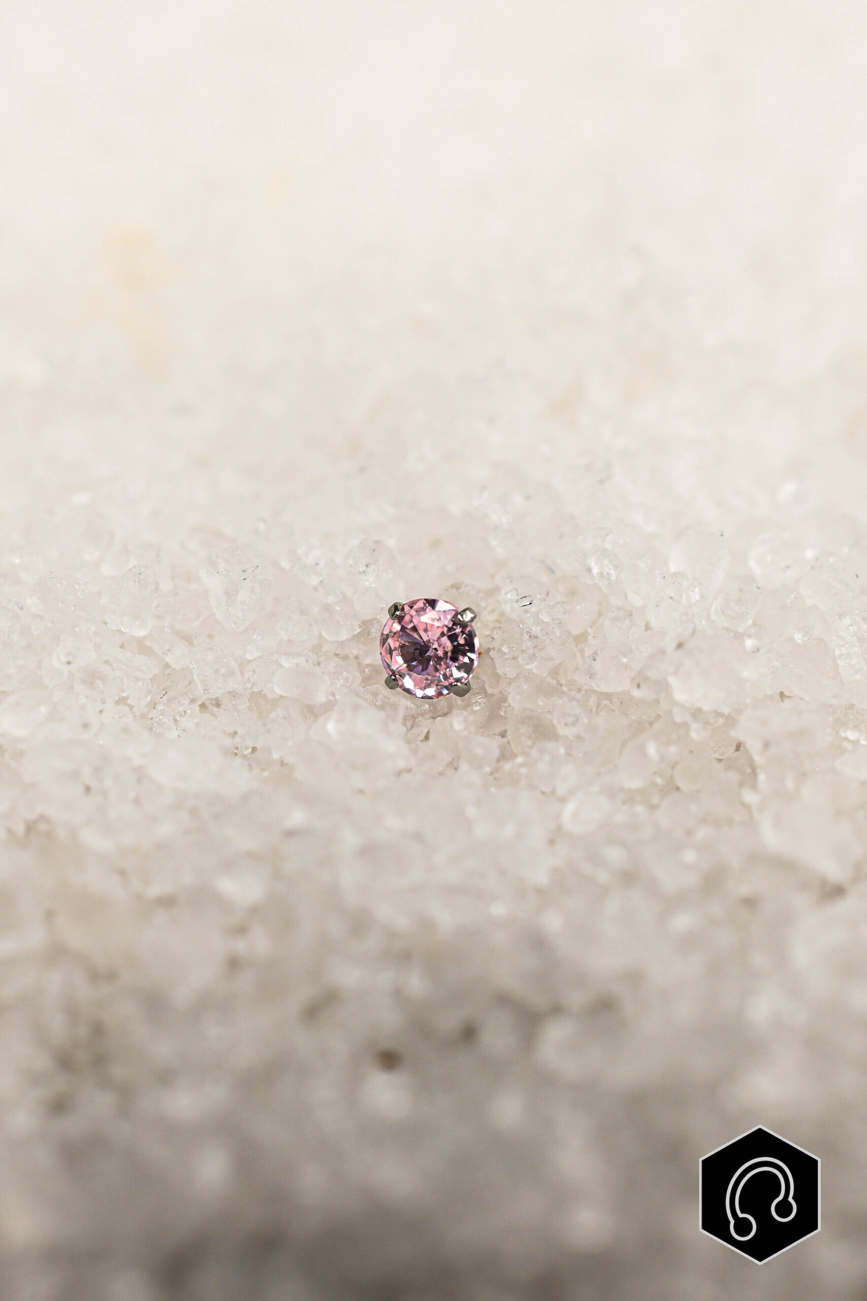 Labret Titane PinkClaw