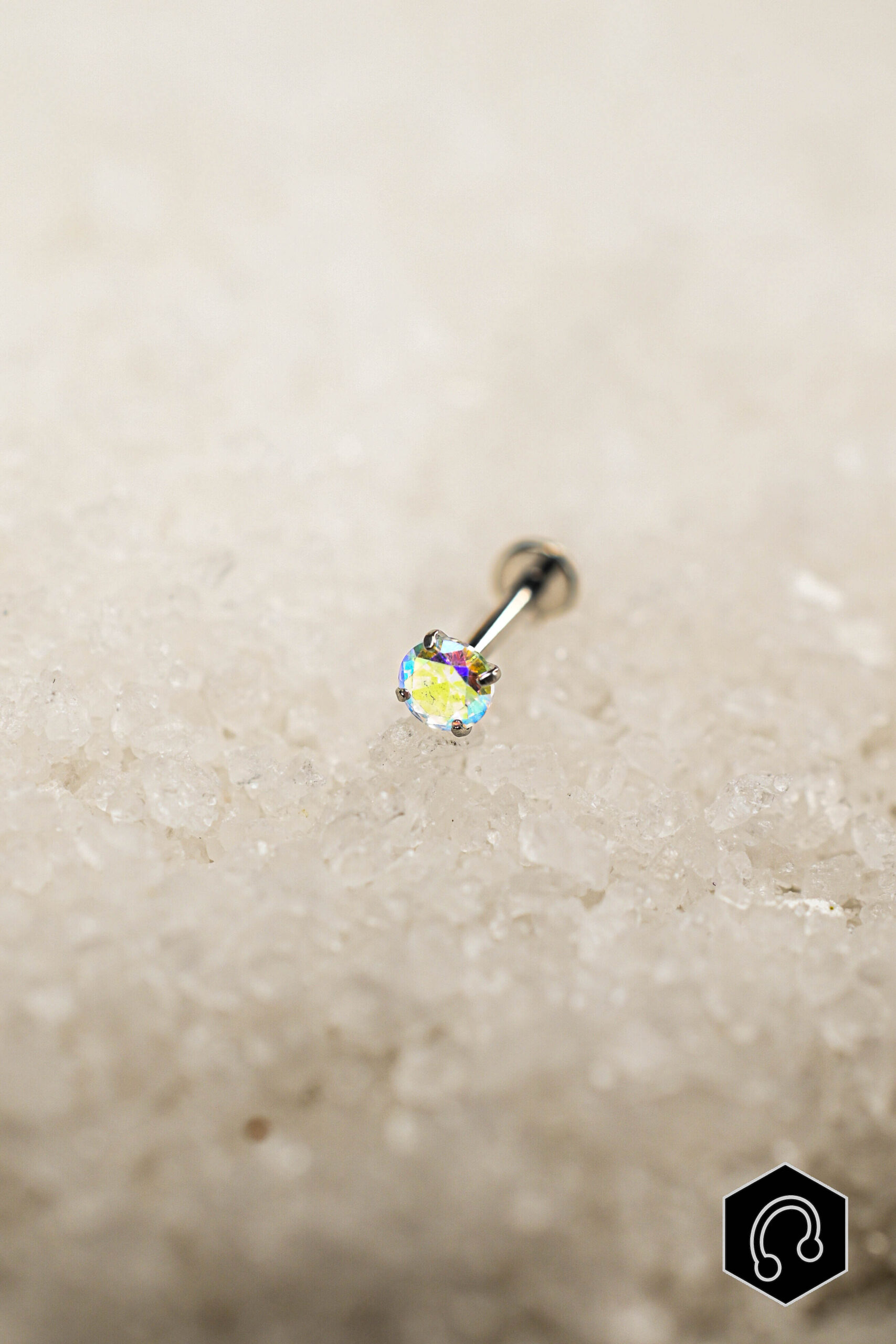 Labret Titane AbaloneClaw