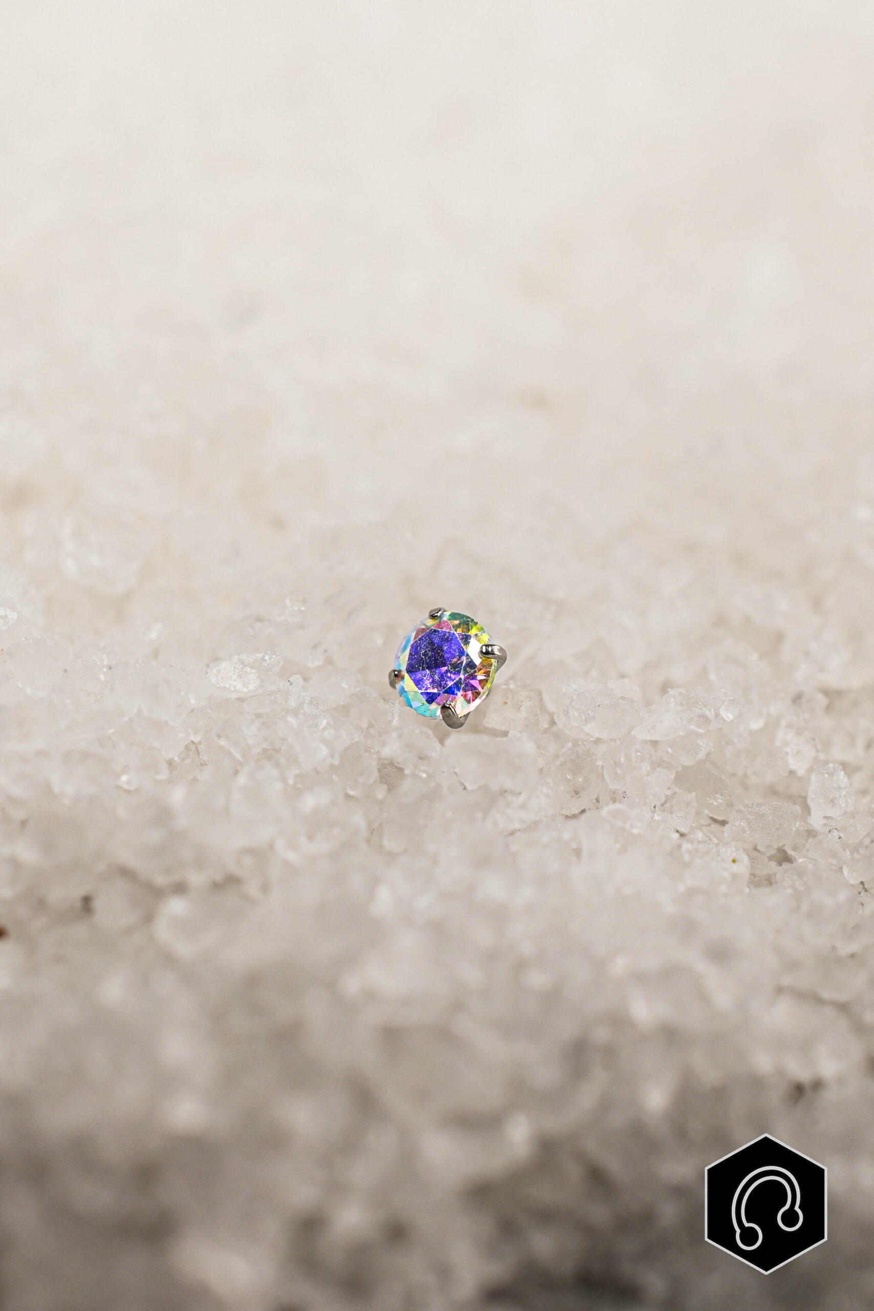 Labret Titane AbaloneClaw