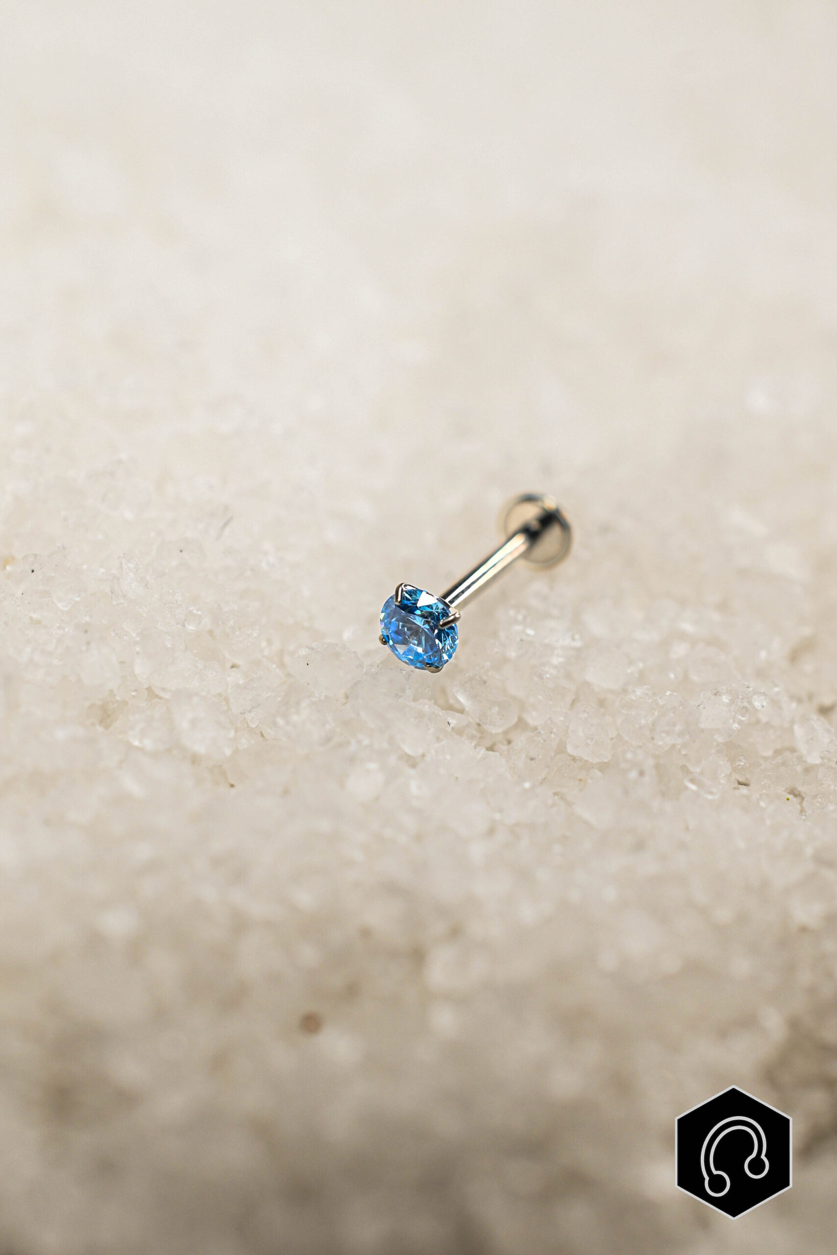 Labret Titane BlueClaw