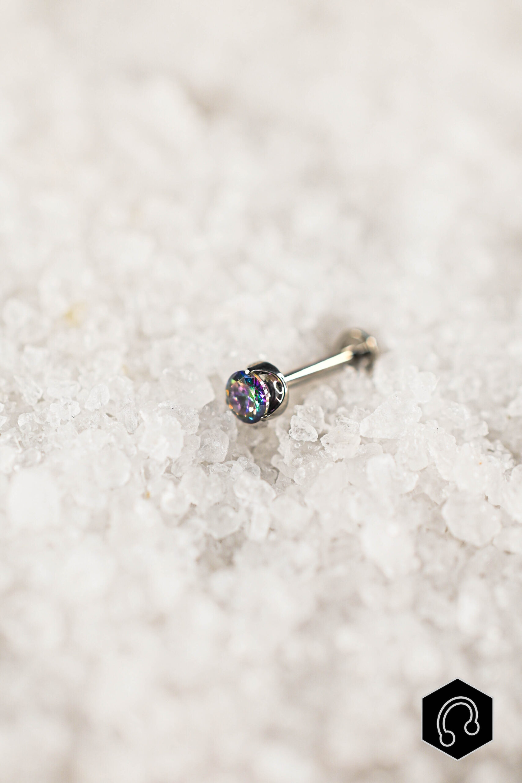 Labret Titane Vitrail Pure Gleam