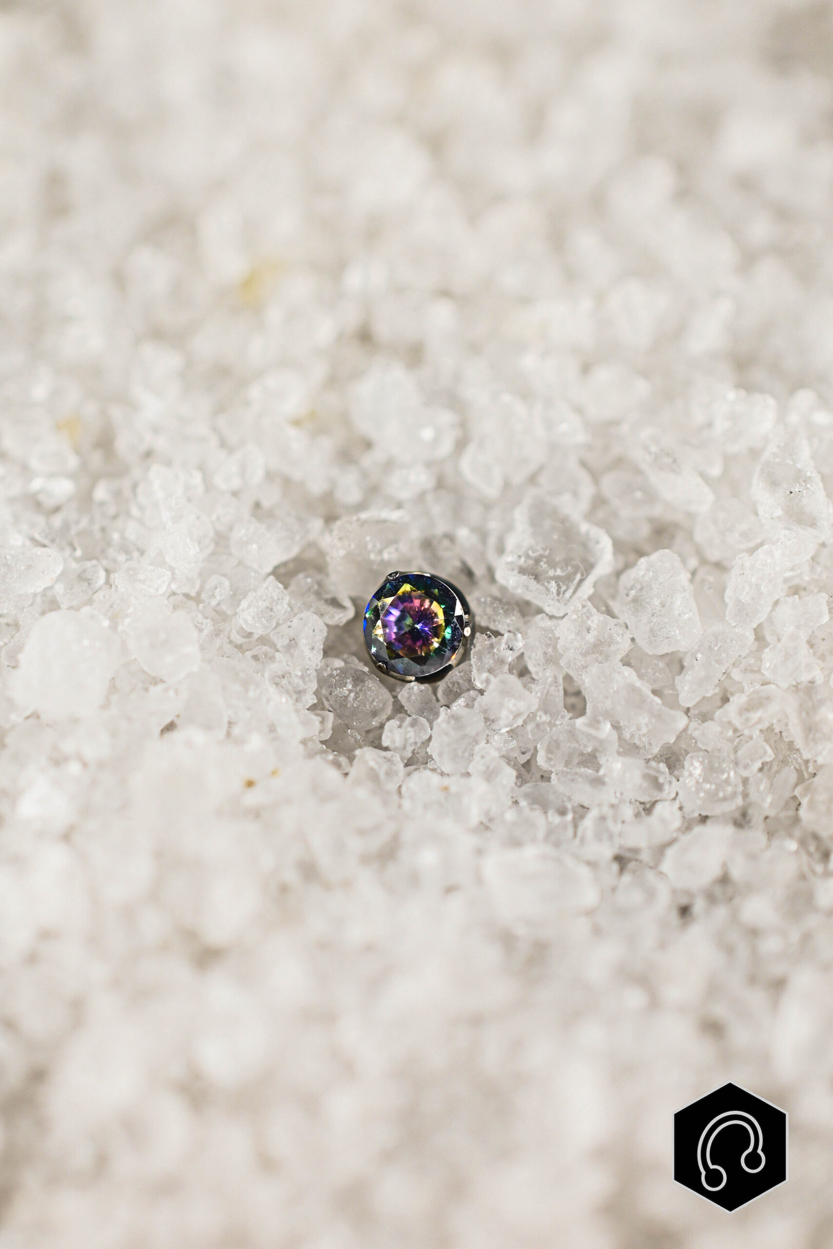 Labret Titane Vitrail Pure Gleam