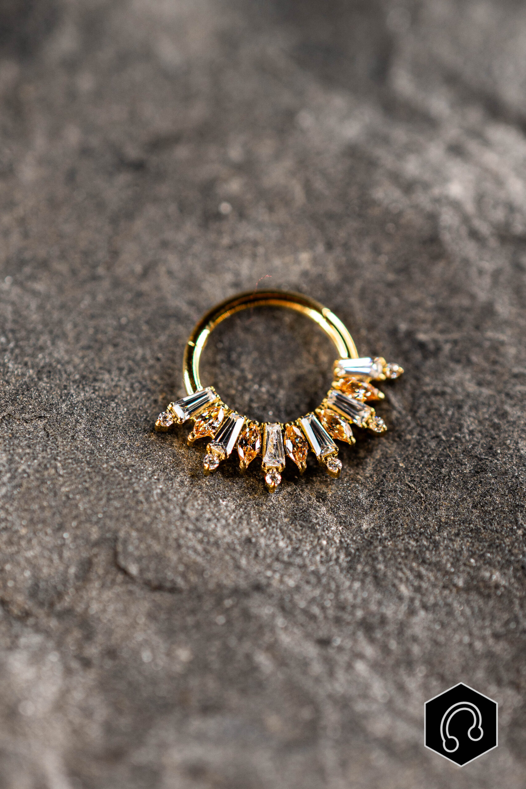 Anneau Titane Prestige Champagne