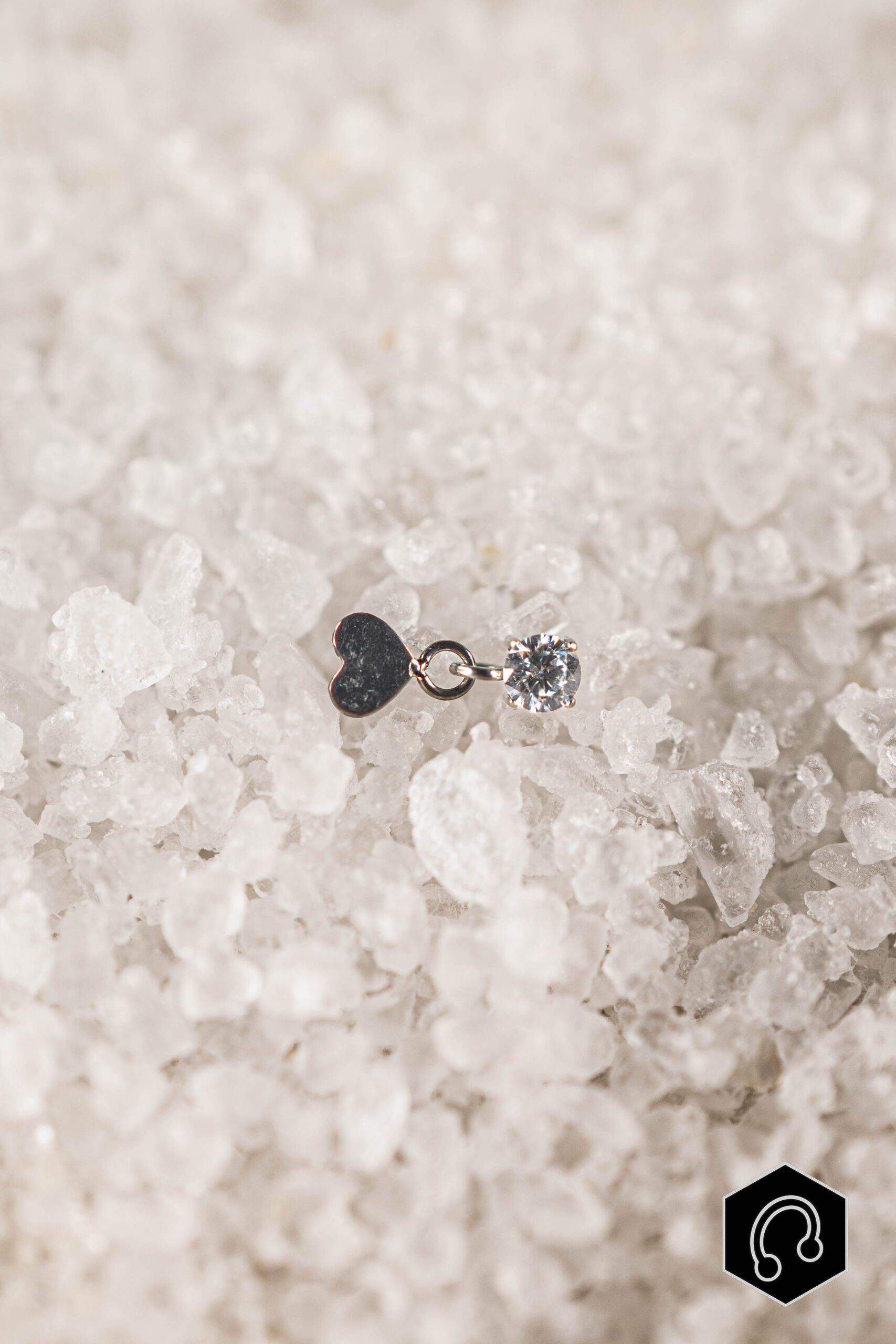 Labret Titane Argenté Célia Love