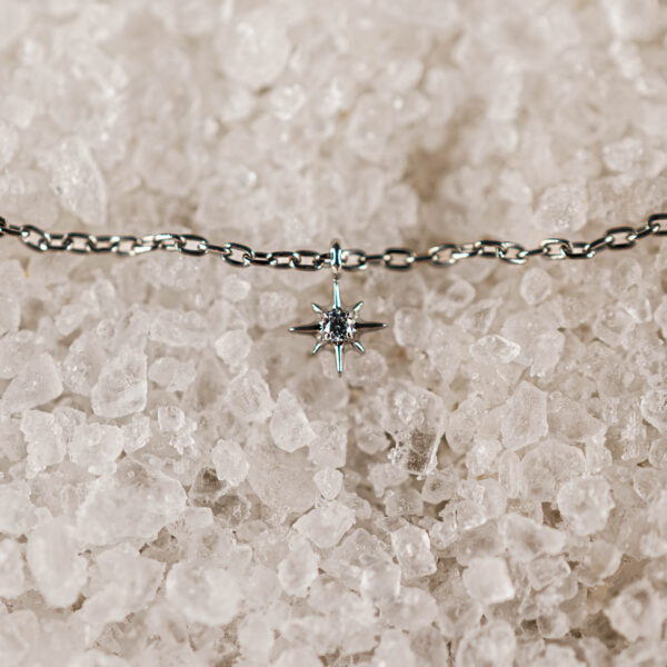 Chaîne Titane Argenté Stella