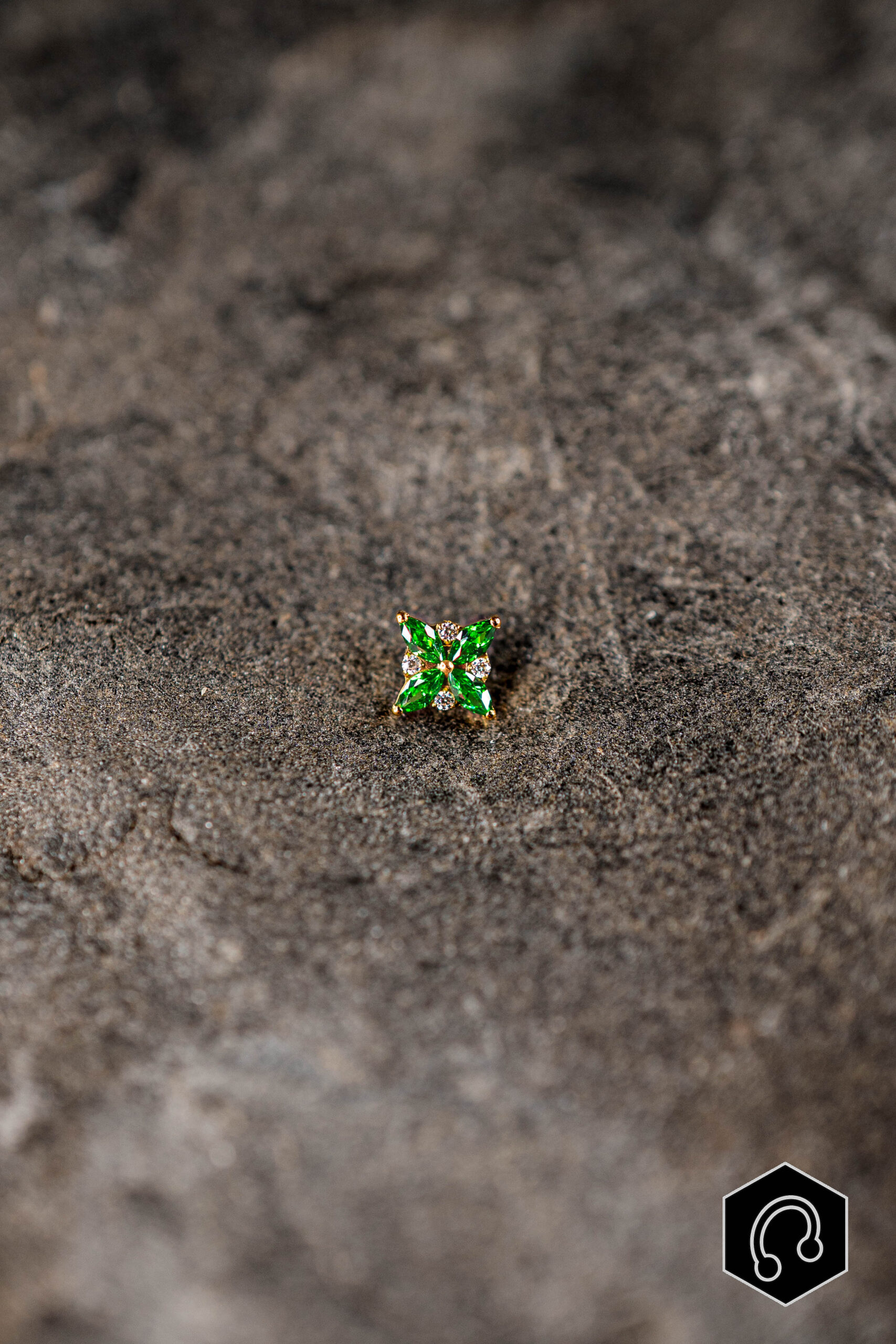 Labret Titane Doré Kaelis