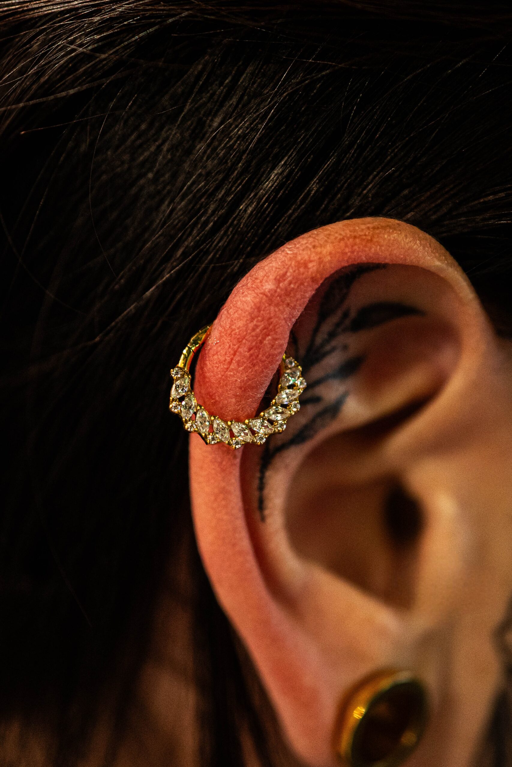 Anneau Clicker Doré Velora Crown