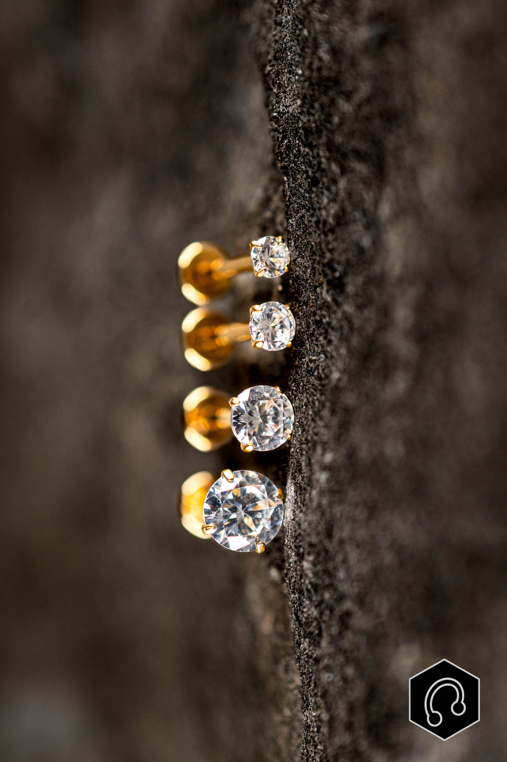 Strass Titane Doré Crystal Glow