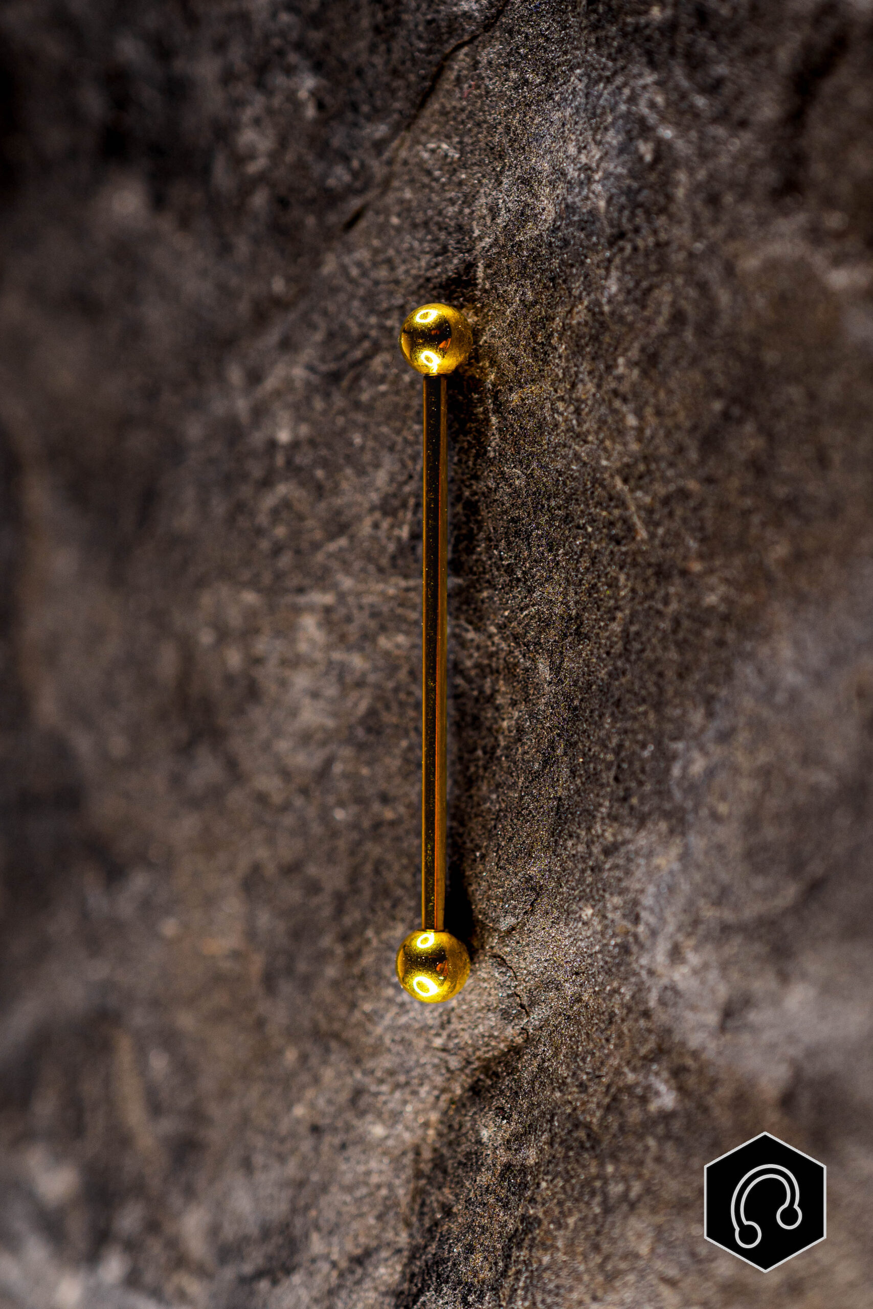 Barre Titane Industriel Doré