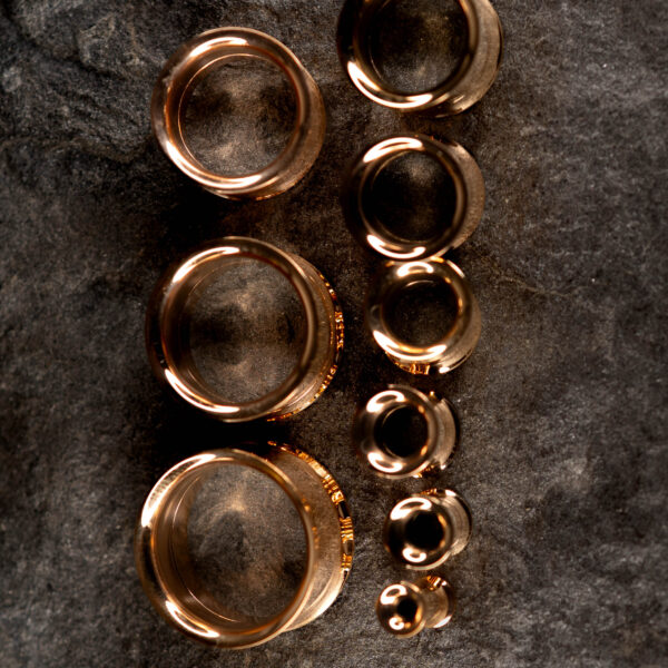 Tunnel Acier Rose Gold