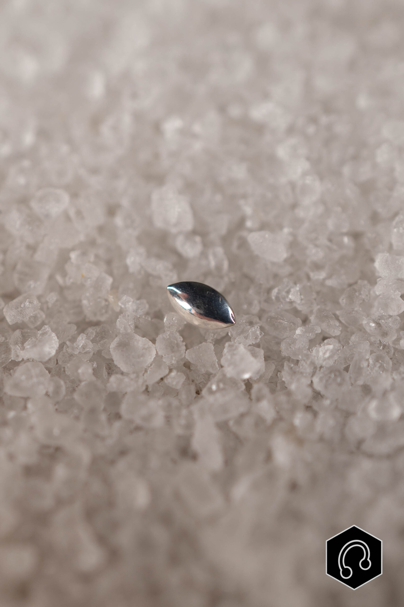 Labret Titane Goutte Minimaliste