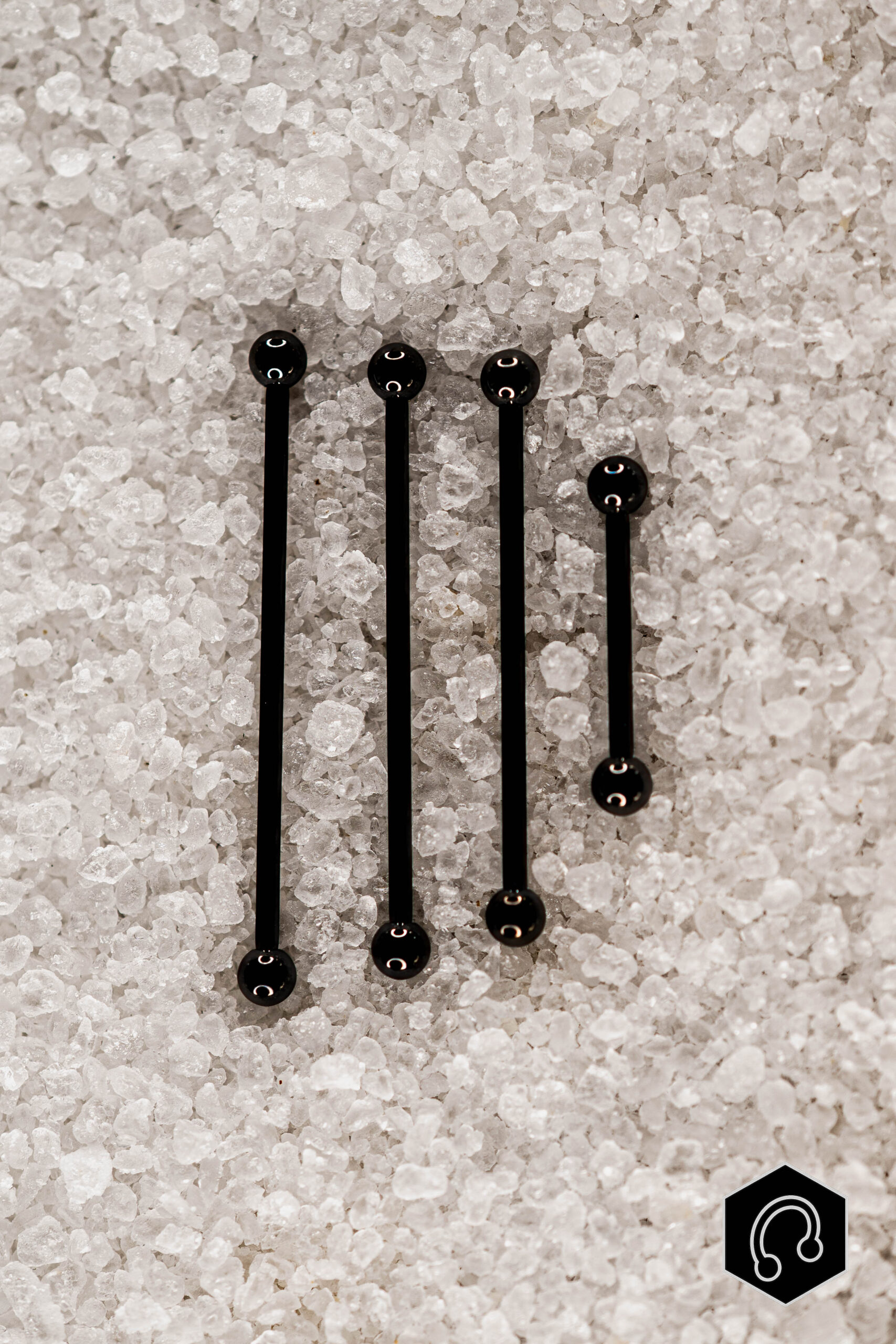 Barre Titane Industriel Noir