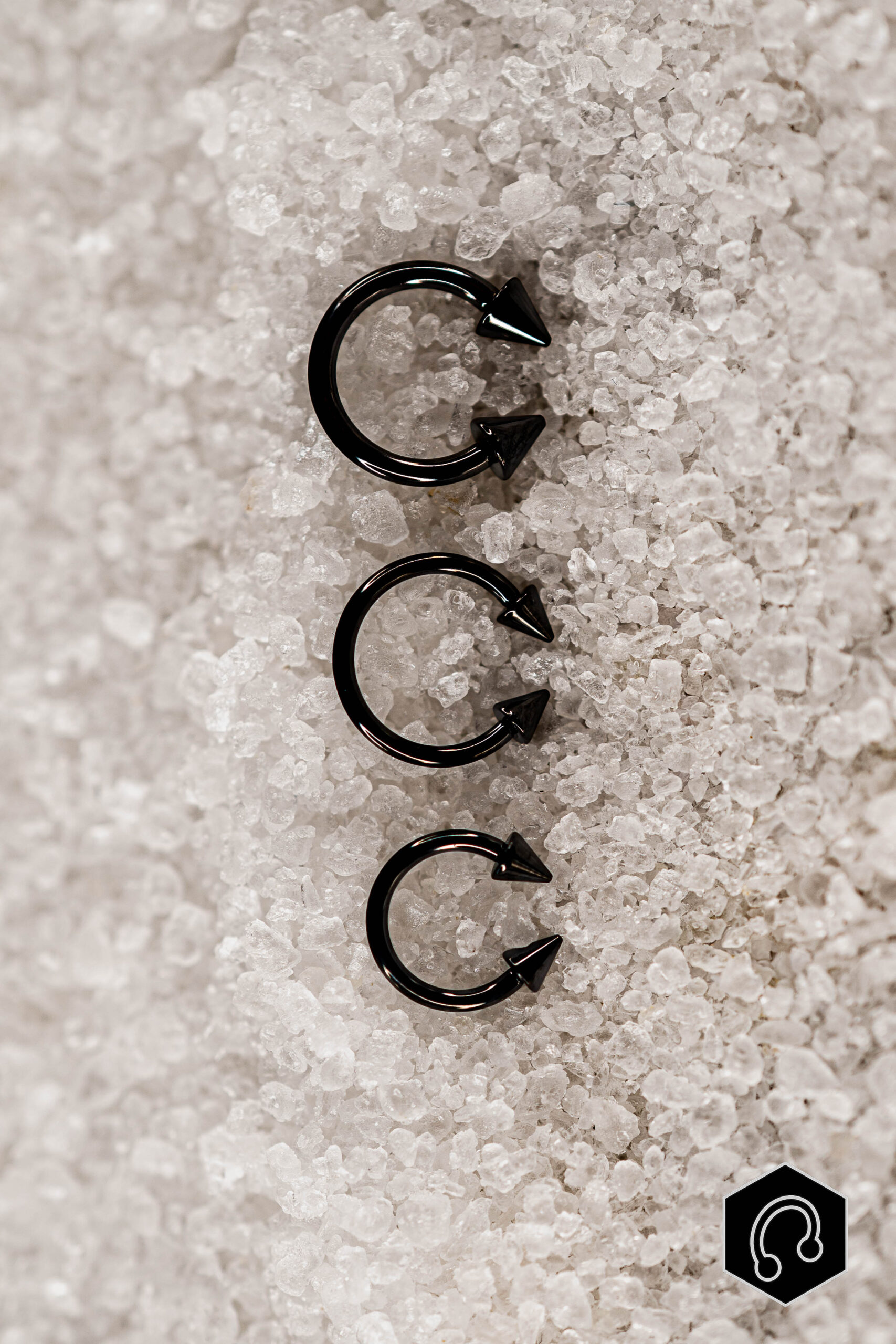 Fer à Cheval Noir Spike