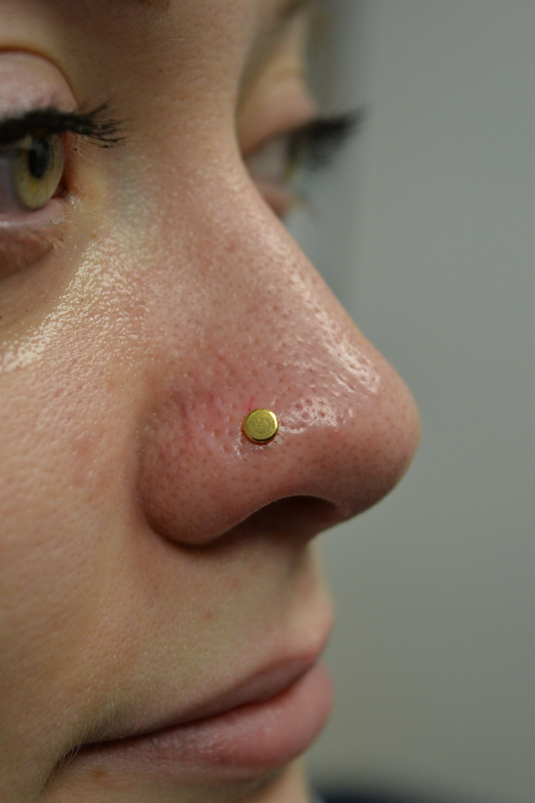 Labret titane doré Aurea Disc