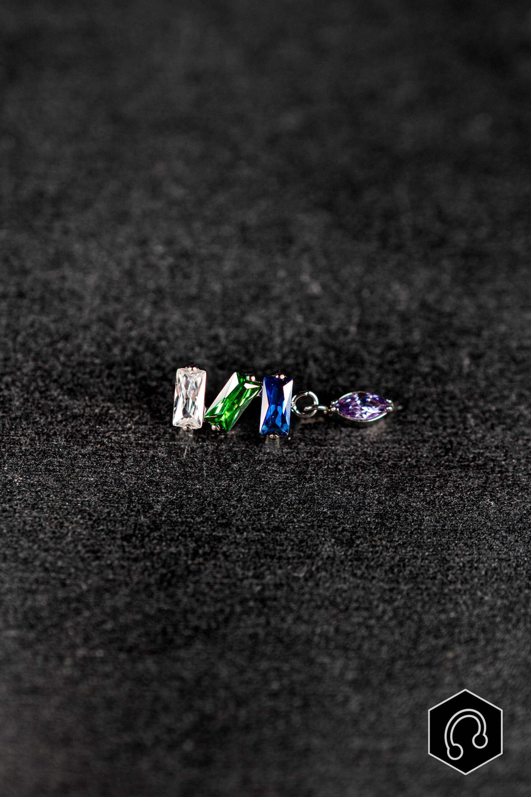 Labret Titane Argenté Kalya Pop