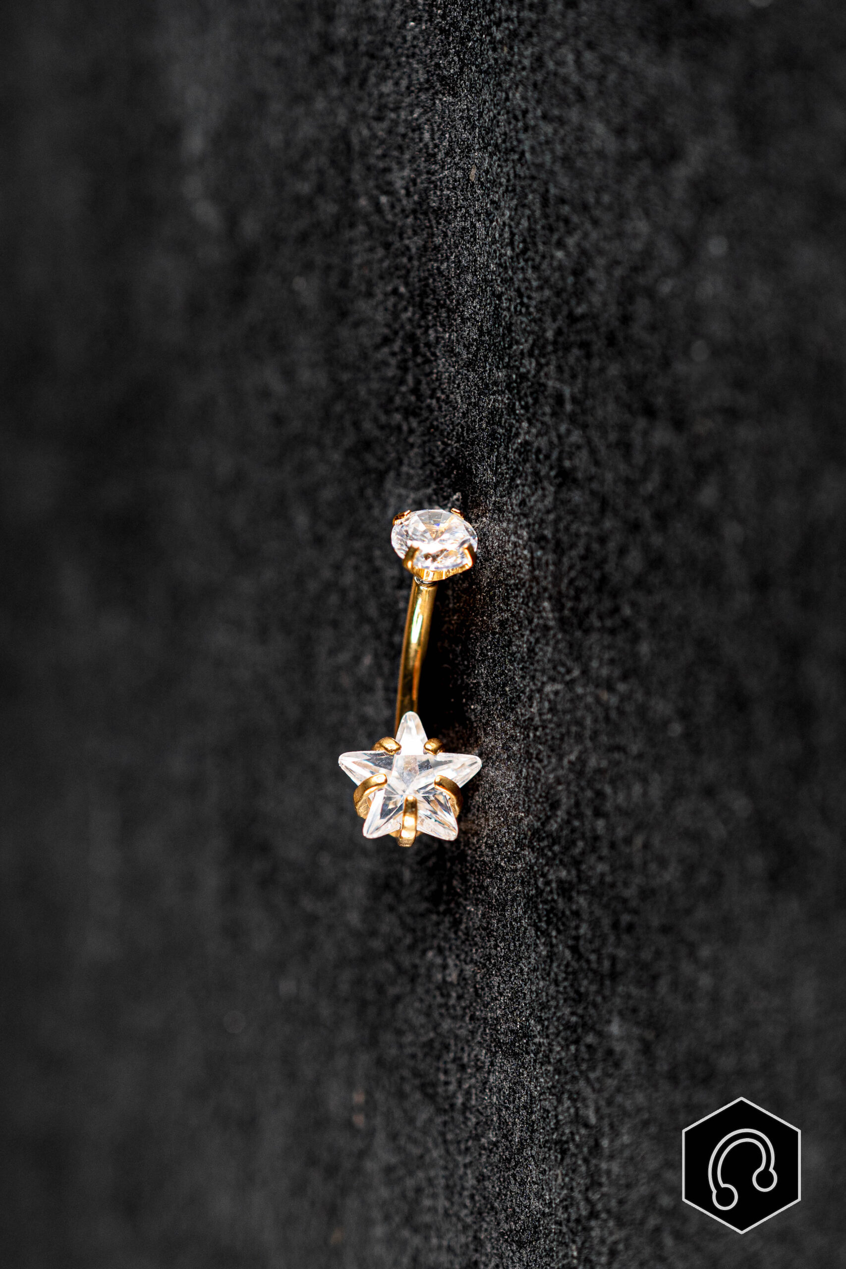 Banane Nombril Doré Crystal Star