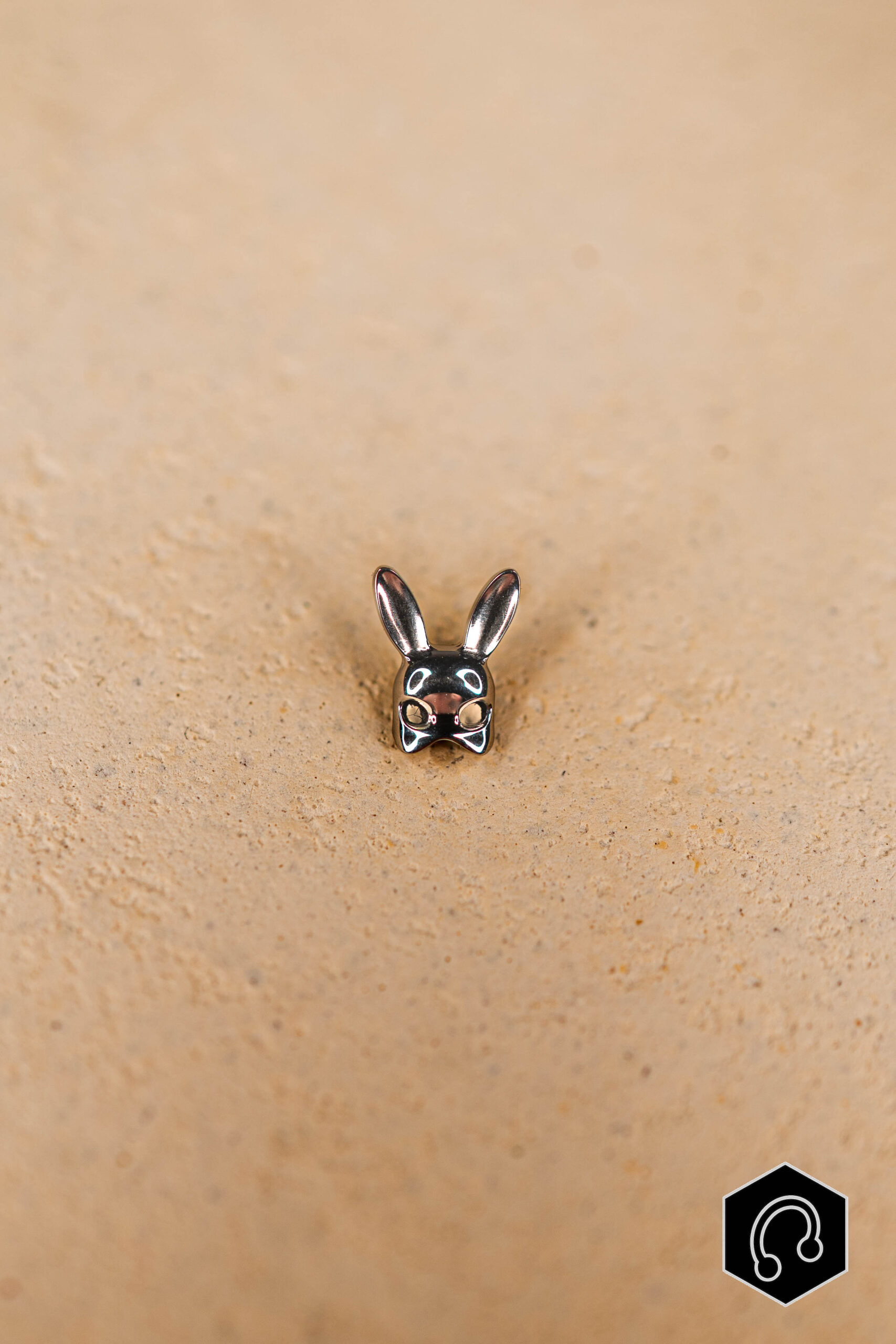 Labret Titane TREMUN Bunny Mask