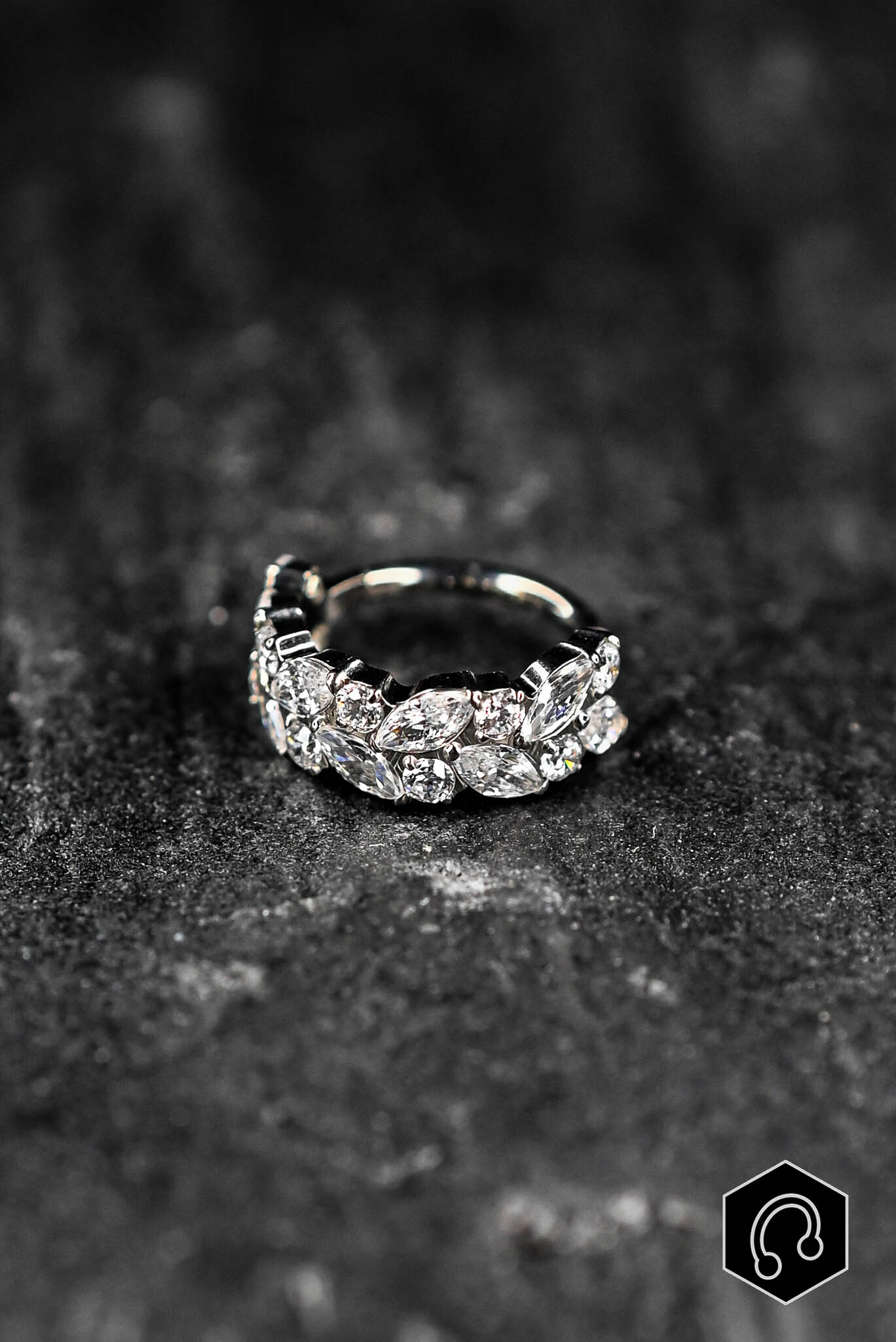 Anneau Clicker Élégance Marquise