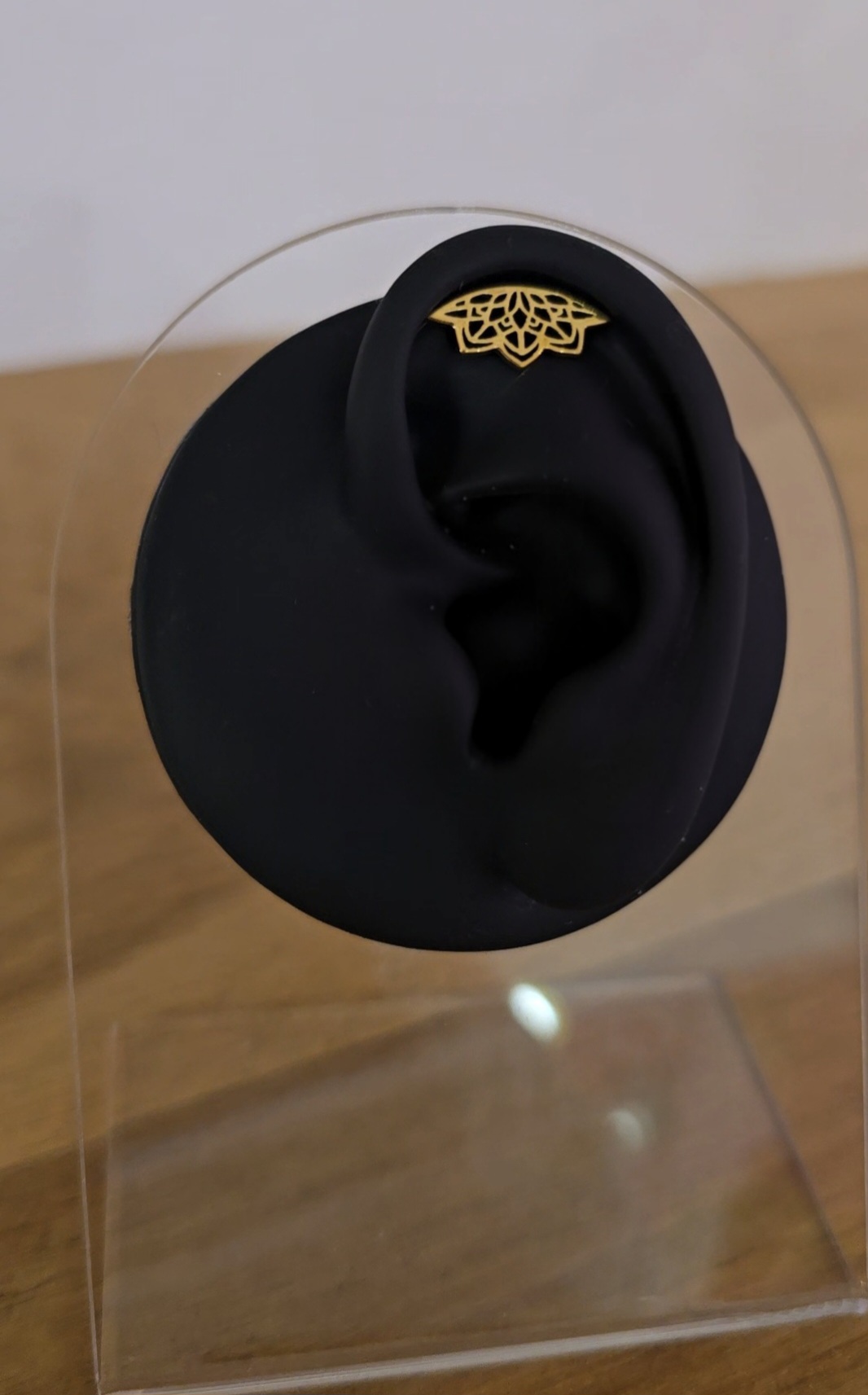 Labret Titane Doré Dentelle Lotus