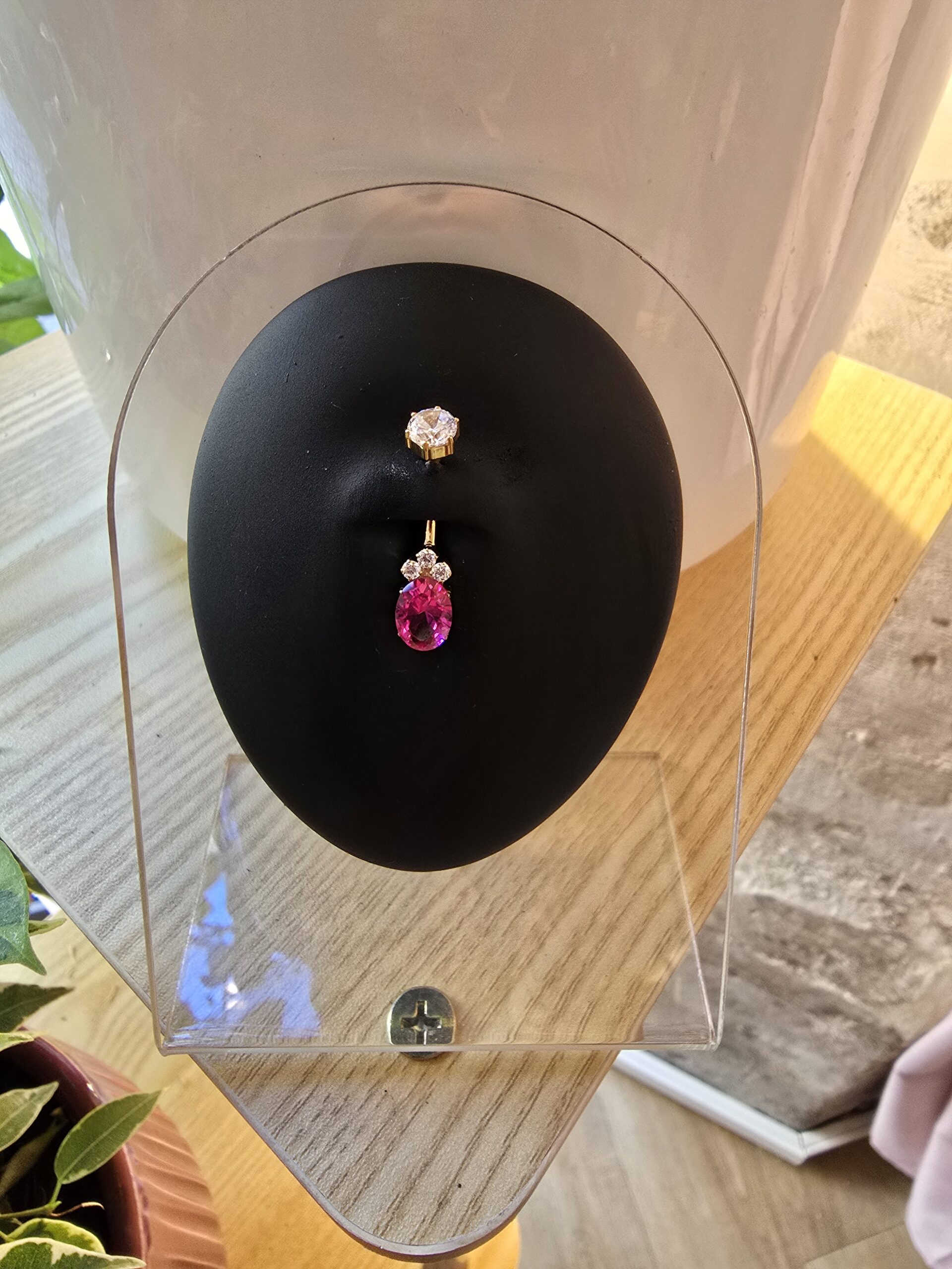 Banane Nombril Titane Princesse Fuchsia