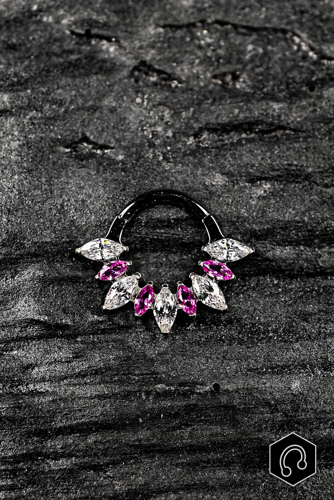 Anneau Clicker Mix Fuchsia Sunlight