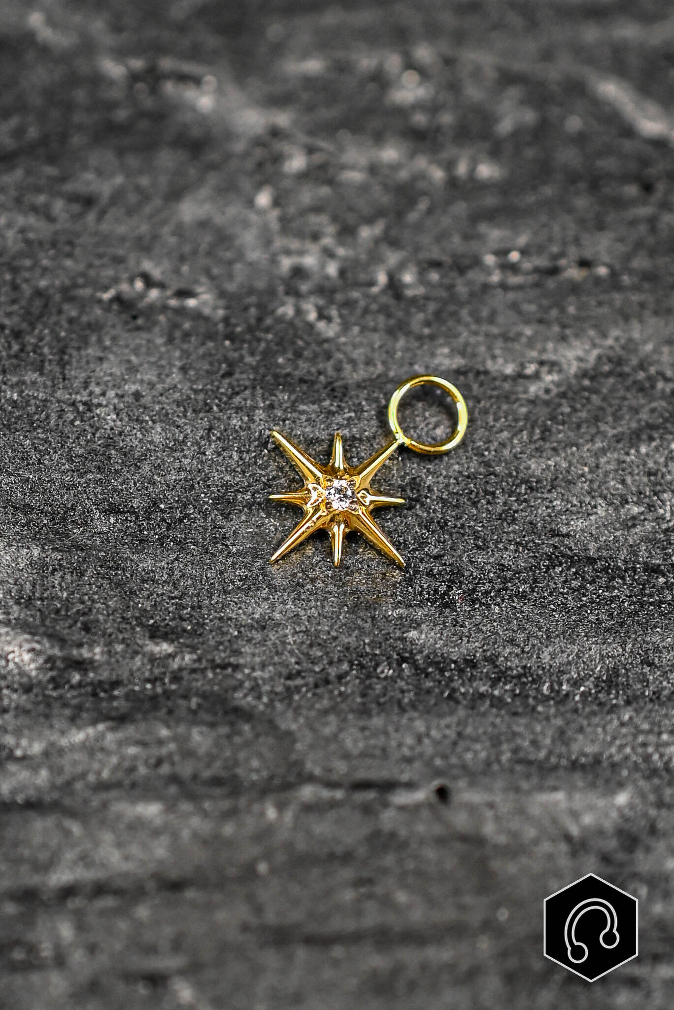 Charm Titane Doré Sprinkle