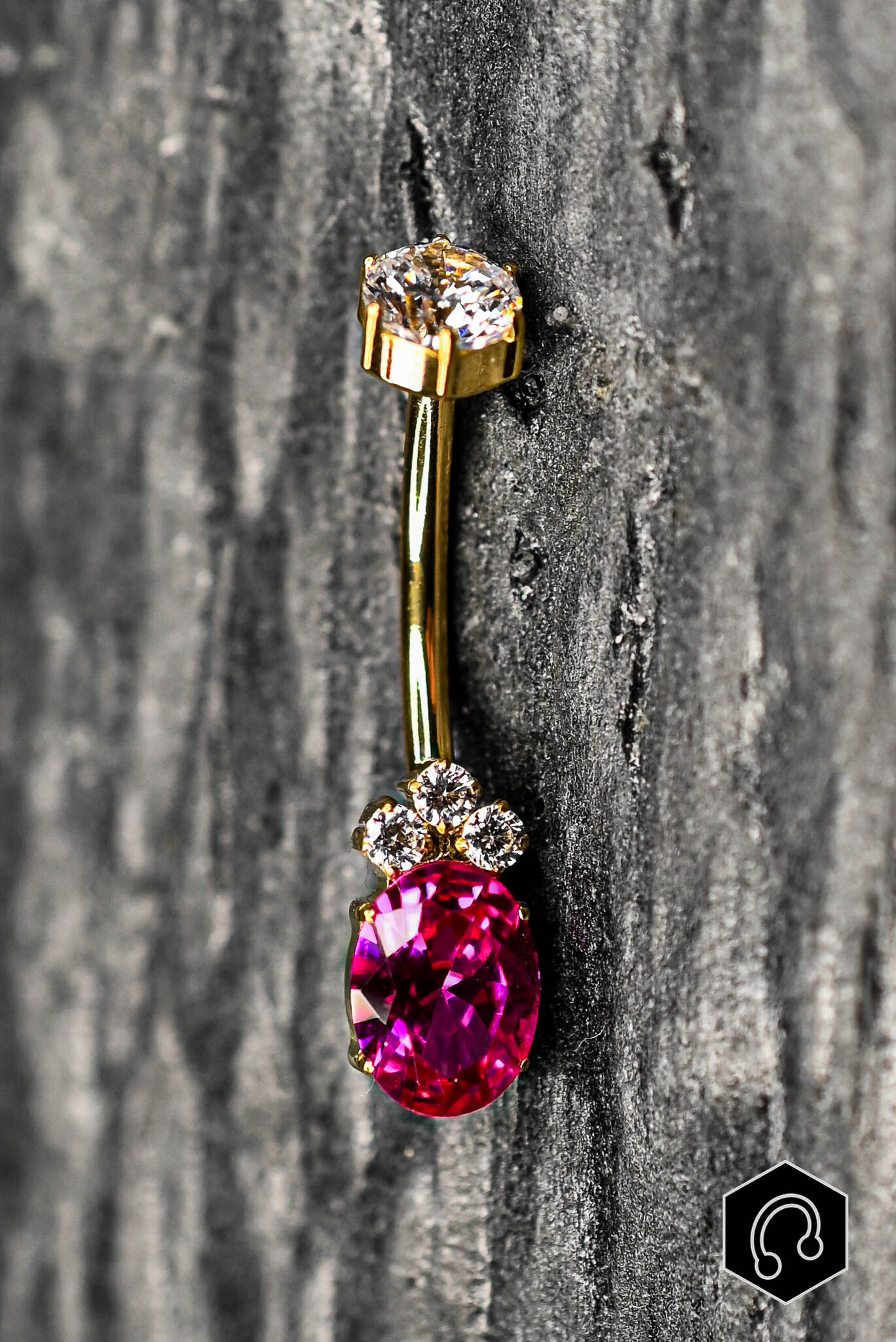 Banane Nombril Titane Princesse Fuchsia